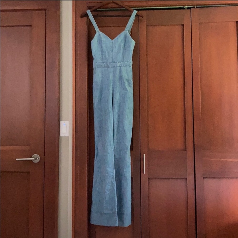 Alice + Olivia Denim Jumpsuit